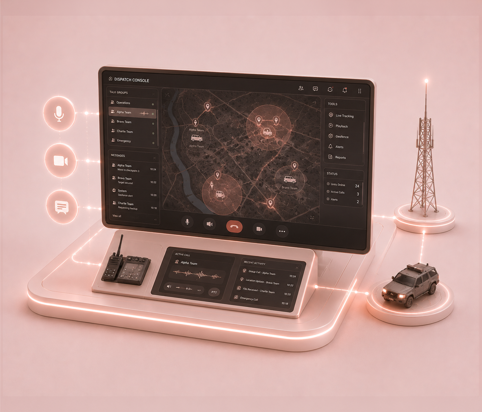 Command & Control Dispatching