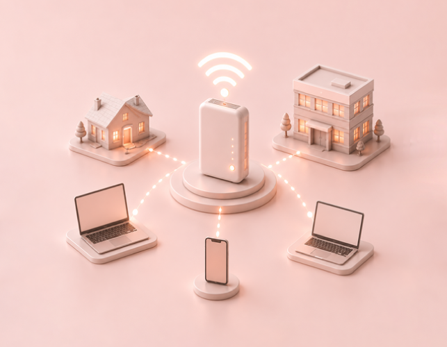 Integrated Wi-Fi Distribution
